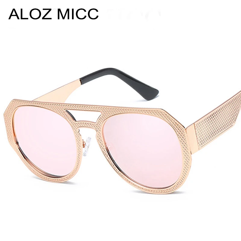 ALOZ MICC New Women Pilot Sunglasses Men Fashion Brand Designer Glasses Female Alloy Framed Mirror Eyewear Q28
ALOZ MICC New Women Pilot Sunglasses Men Fashion Brand Designer Glasses Female Alloy Framed Mirror Eyewear Q28