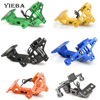 Universal CNC Motorcycle License Plate Bracket Licence Plate Holder For HONDA cb400 CB599 CB600 HORNET VT250 MC20 CB-1 CB400F
Universal CNC Motorcycle License Plate Bracket Licence Plate Holder For HONDA cb400 CB599 CB600 HORNET VT250 MC20 CB-1 CB400F