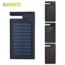 High quality Portable Outdoor Hiking Solar Battery 12000mAh Power bank charger Mobile Phone Holder for All Smart Phone MP3 MP4