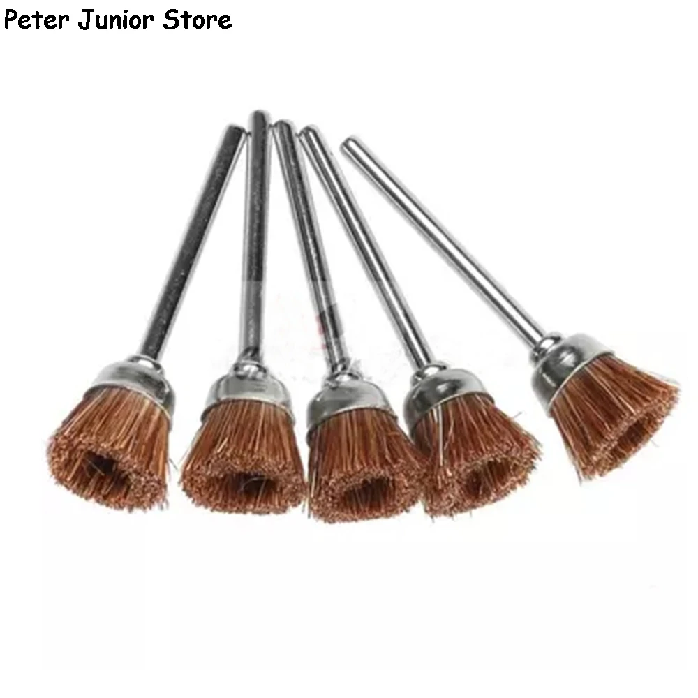 5Pcs 3mm Brown Soft Nylon Polishing Cup Brush Wheels Metal Buffing Polishing for Mini Drill Rotary Tools GMN
5Pcs 3mm Brown Soft Nylon Polishing Cup Brush Wheels Metal Buffing Polishing for Mini Drill Rotary Tools GMN