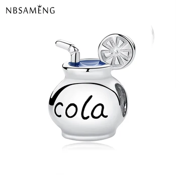 New Authentic 100% 925 Sterling Silver Bead Charm Cola Drink Lemon Summer Enamel Charms Fit Pandora Bracelets Women Diy Jewelry
New Authentic 100% 925 Sterling Silver Bead Charm Cola Drink Lemon Summer Enamel Charms Fit Pandora Bracelets Women Diy Jewelry
