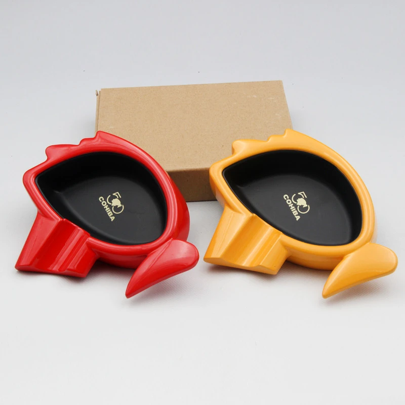 50 Anniversary Commemorative Edition COHIBA Luxury Portable Travel Use Single Hoder Metal Cigar Ashtray
50 Anniversary Commemorative Edition COHIBA Luxury Portable Travel Use Single Hoder Metal Cigar Ashtray