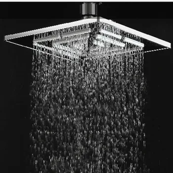 New Design Brass Chrome Square Shower Head 8 Inch Top Overhead Bathroom Shower Single Head Rain Shower
New Design Brass Chrome Square Shower Head 8 Inch Top Overhead Bathroom Shower Single Head Rain Shower
