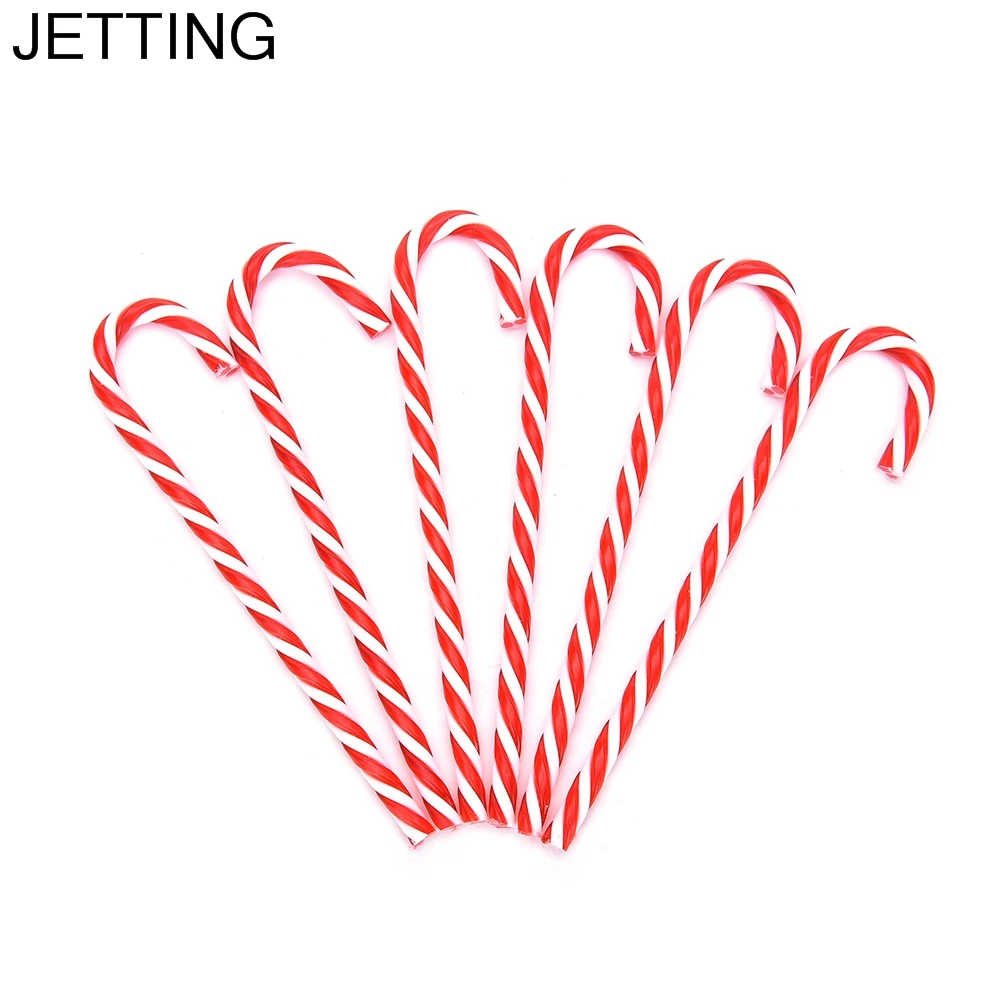 2020 New Year 13cm 6Pcs/bag Red Plastic Candy Cane Ornaments Christmas Tree Hanging Decorations For Festival Party Xmas
2020 New Year 13cm 6Pcs/bag Red Plastic Candy Cane Ornaments Christmas Tree Hanging Decorations For Festival Party Xmas