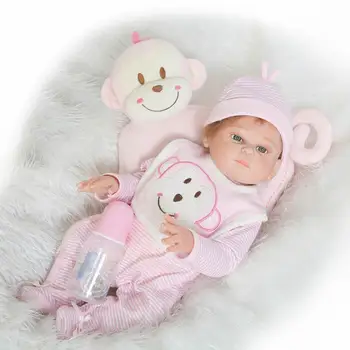 NPKDOLL 50cm Full Body Silicone Reborn Dolls Lifelike Baby boy girl dolls reborn bebe Boneca Reborn Realista Child Toys gift
NPKDOLL 50cm Full Body Silicone Reborn Dolls Lifelike Baby boy girl dolls reborn bebe Boneca Reborn Realista Child Toys gift