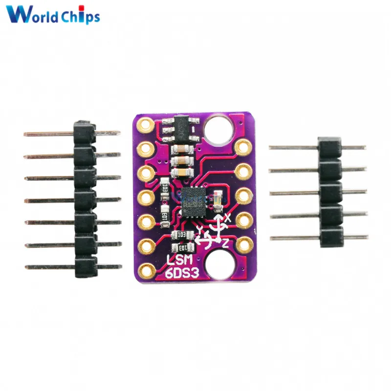GY-LSM6DS3 SPI IIC I2C Gyro Sensor Module 6 Degrees of Freedom Breakout Transmission 8kb FIFO Buffer 1.71V to 5V 1.6 kHz Newest
GY-LSM6DS3 SPI IIC I2C Gyro Sensor Module 6 Degrees of Freedom Breakout Transmission 8kb FIFO Buffer 1.71V to 5V 1.6 kHz Newest