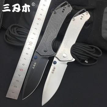 Sanrenmu 9015 12C27 Blade Folding Knife outdoor camping hunting pocket kitchen fruit knives Utility EDC tools Collection Gift
Sanrenmu 9015 12C27 Blade Folding Knife outdoor camping hunting pocket kitchen fruit knives Utility EDC tools Collection Gift