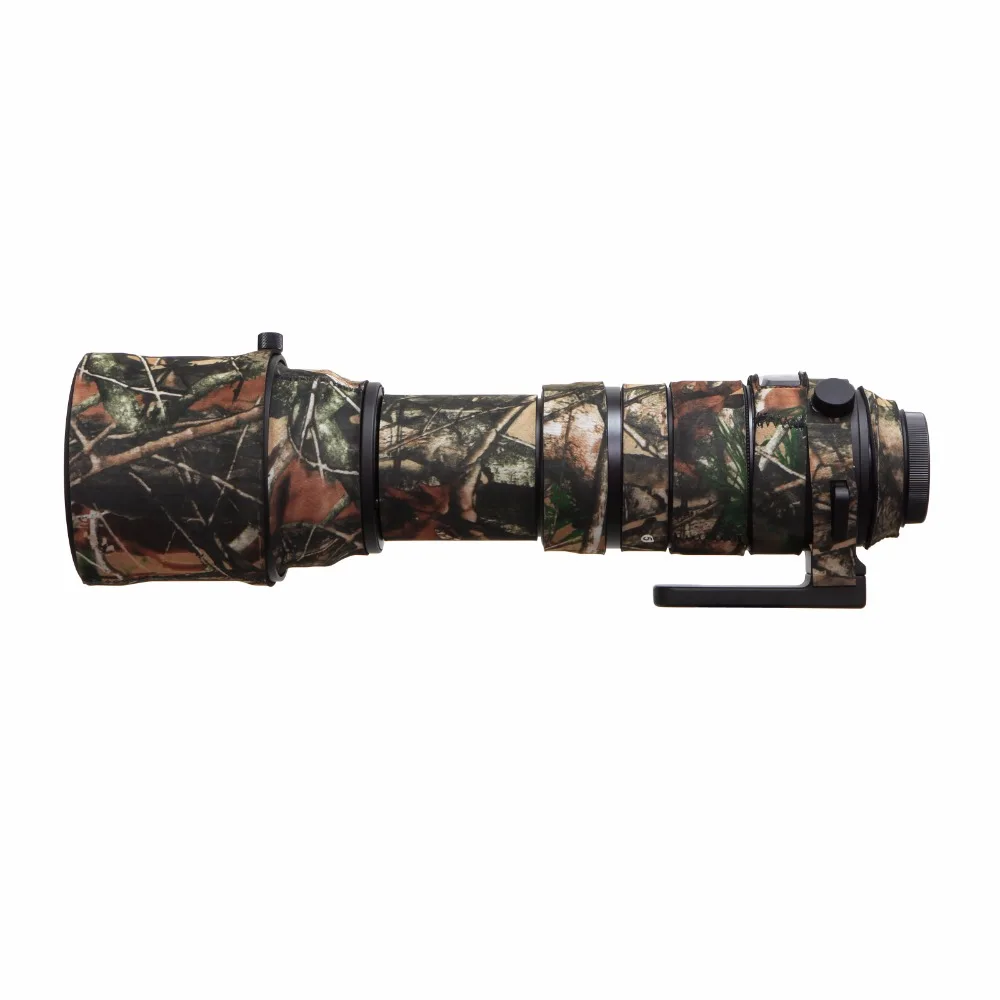 Camera Lens Coat Camouflage Lens Protective Case Guns Clothing For Sigma 150-600mm Sport Version Rubber Camo Cover Lens (4)
