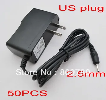 50PCS High quality 5V 2A IC version AC 100V-240V Converter Adapter DC 2000mA Power Supply US Plug DC 2.5mm x 0.8mm For Tablet PC
50PCS High quality 5V 2A IC version AC 100V-240V Converter Adapter DC 2000mA Power Supply US Plug DC 2.5mm x 0.8mm For Tablet PC