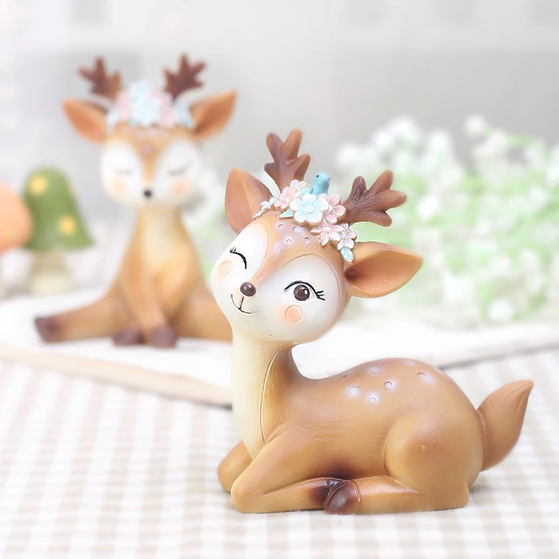 Creative Cute resin deerlet ornaments living room Decoration miniature Figurine Craft garden Furniture home decor accessories
Creative Cute resin deerlet ornaments living room Decoration miniature Figurine Craft garden Furniture home decor accessories