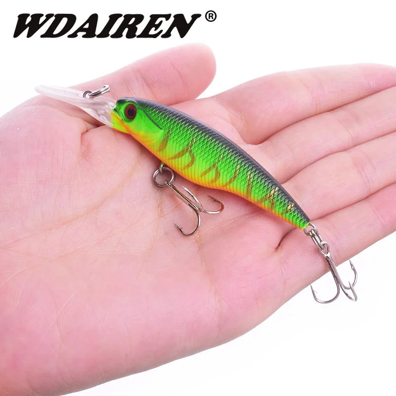 1Pcs Minnow Fishing Lures 82cm 5.7g Bass Trolling Artificial Hard Bait Crankbait Wobblers 3D Eyes for Fishing Carp Pesca Tackle
1Pcs Minnow Fishing Lures 82cm 5.7g Bass Trolling Artificial Hard Bait Crankbait Wobblers 3D Eyes for Fishing Carp Pesca Tackle