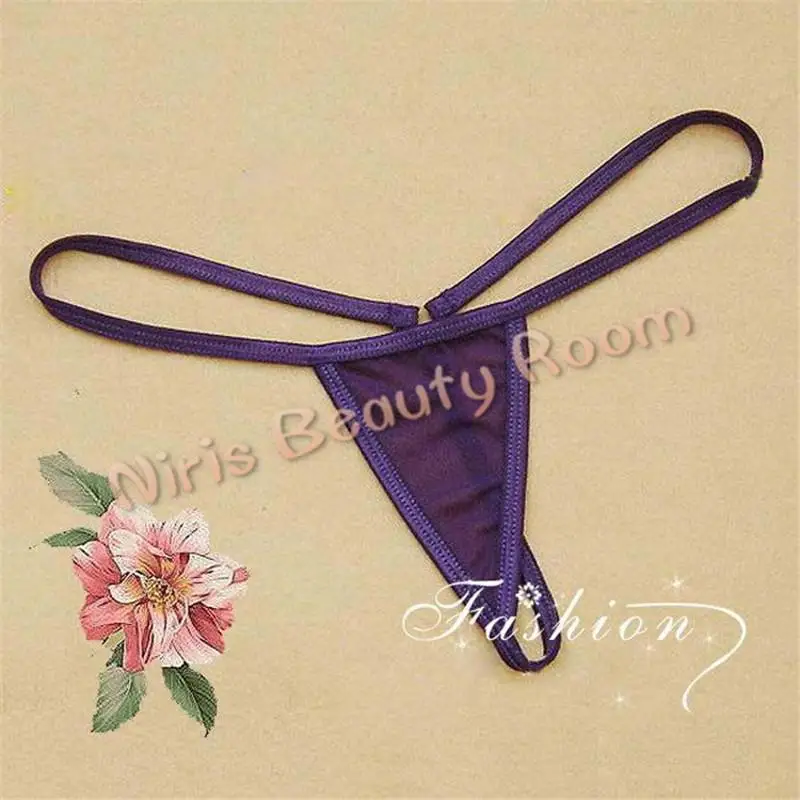 Women Hot Night Out Micro G String Bikini Thong Brief Lingerie Mini