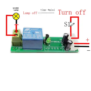 Delay Turn off switch timer relay DC 12V Delay Time Switch Timer Control Relay 10S 30S 1MIN 5MIN 10min 30min delay off switch
Delay Turn off switch timer relay DC 12V Delay Time Switch Timer Control Relay 10S 30S 1MIN 5MIN 10min 30min delay off switch