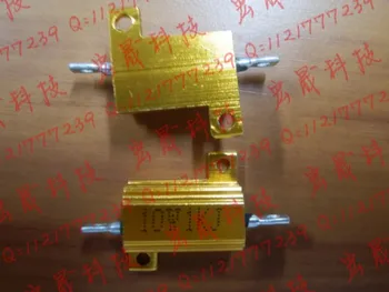 RX24-10W 1000R Power Metal Shell Case Gold Aluminium Case Wirewound Resistor 10W1000ohm 5% Automobile LED lamp resistors 1KR 10W
RX24-10W 1000R Power Metal Shell Case Gold Aluminium Case Wirewound Resistor 10W1000ohm 5% Automobile LED lamp resistors 1KR 10W