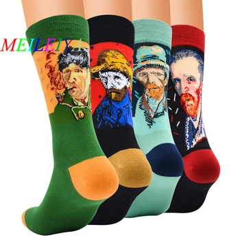 MEI LEI YA 1 Pairs Casual Colorful Happy Socks High Quality Harajuku Style Renaissance Men Cotton Socks Warm Trend Art Socks
MEI LEI YA 1 Pairs Casual Colorful Happy Socks High Quality Harajuku Style Renaissance Men Cotton Socks Warm Trend Art Socks