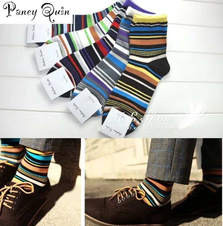 5pairs/lot brand Socks men/male happy cotton socks stripes winter warm socks meia men's socks Colorful Series meias masculinas
5pairs/lot brand Socks men/male happy cotton socks stripes winter warm socks meia men's socks Colorful Series meias masculinas