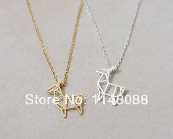 Fashion hotting sale Gold Silver cute unique exquisite Origami Deer Necklace for boys and girls lovers'
Fashion hotting sale Gold Silver cute unique exquisite Origami Deer Necklace for boys and girls lovers'