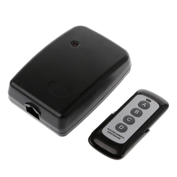 AC 220V 4CH Wireless Remote Control System Switch Receiver 4 Buttons 433Mhz LS'D Tool
AC 220V 4CH Wireless Remote Control System Switch Receiver 4 Buttons 433Mhz LS'D Tool