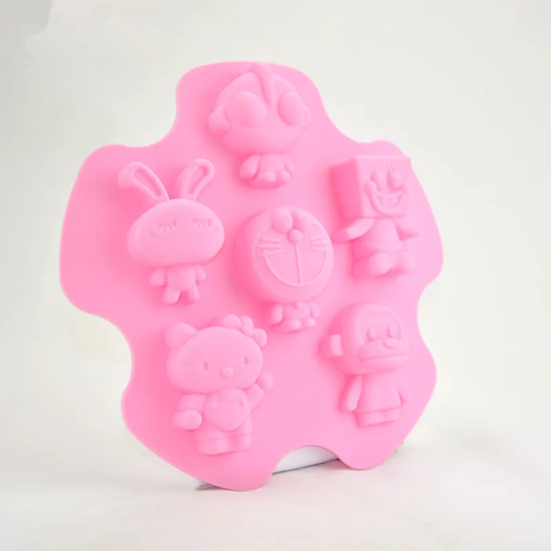 Cartoon Rabbit,Hello Kitty Shape Model Mould Cake Decorating Liquid Silicone 3D Doraemon,Ultraman Mold 6 Cavity Cake Soap Mold
Cartoon Rabbit,Hello Kitty Shape Model Mould Cake Decorating Liquid Silicone 3D Doraemon,Ultraman Mold 6 Cavity Cake Soap Mold
