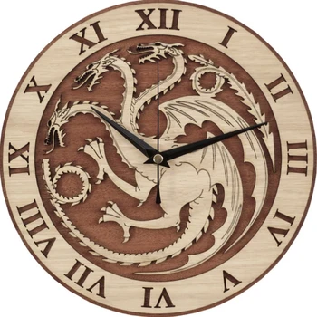 Wall Clock Modern Design Targaryen Wood Record Clocks Quartz 3D Decorative Classic Wall Watch Home Decor
Wall Clock Modern Design Targaryen Wood Record Clocks Quartz 3D Decorative Classic Wall Watch Home Decor