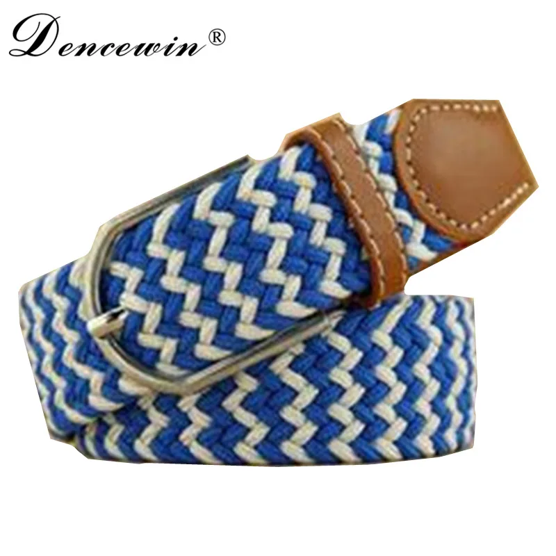2019 fashion Men Women's Canvas Plain Webbing Metal Buckle Woven Stretch Waist Belt
2019 fashion Men Women's Canvas Plain Webbing Metal Buckle Woven Stretch Waist Belt