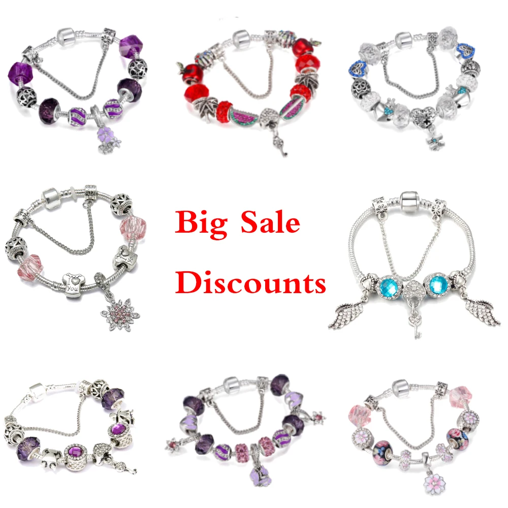 Clearance Sale Big Discounts Summer Style Charm Bracelet Angel wings watermelon Love Heart Fit Brand Bracelet For Women
Clearance Sale Big Discounts Summer Style Charm Bracelet Angel wings watermelon Love Heart Fit Brand Bracelet For Women