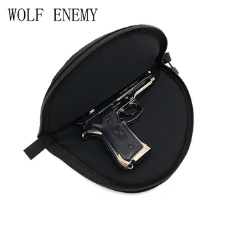 Tactical Portable BK Revolver Airsoft Pistol Rug Gun Carry Bag Holster Storage Case for Handgun Glock 17 18 19 22 23 M1911 P229
Tactical Portable BK Revolver Airsoft Pistol Rug Gun Carry Bag Holster Storage Case for Handgun Glock 17 18 19 22 23 M1911 P229
