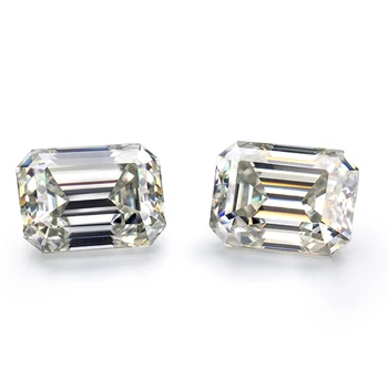 Lab Created IJ color Emerald Cut 9*11mm White Moissanite Stone Loose Moissanite Diamond for Wedding Ring
Lab Created IJ color Emerald Cut 9*11mm White Moissanite Stone Loose Moissanite Diamond for Wedding Ring