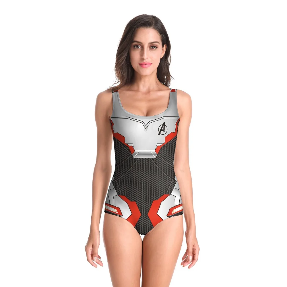 Avengers 4 Endgame Quantum Realm Cosplay Swimwear Sexy Women's One-Piece Sleeveless Swimsuit Bathing Suit Costumes
Avengers 4 Endgame Quantum Realm Cosplay Swimwear Sexy Women's One-Piece Sleeveless Swimsuit Bathing Suit Costumes