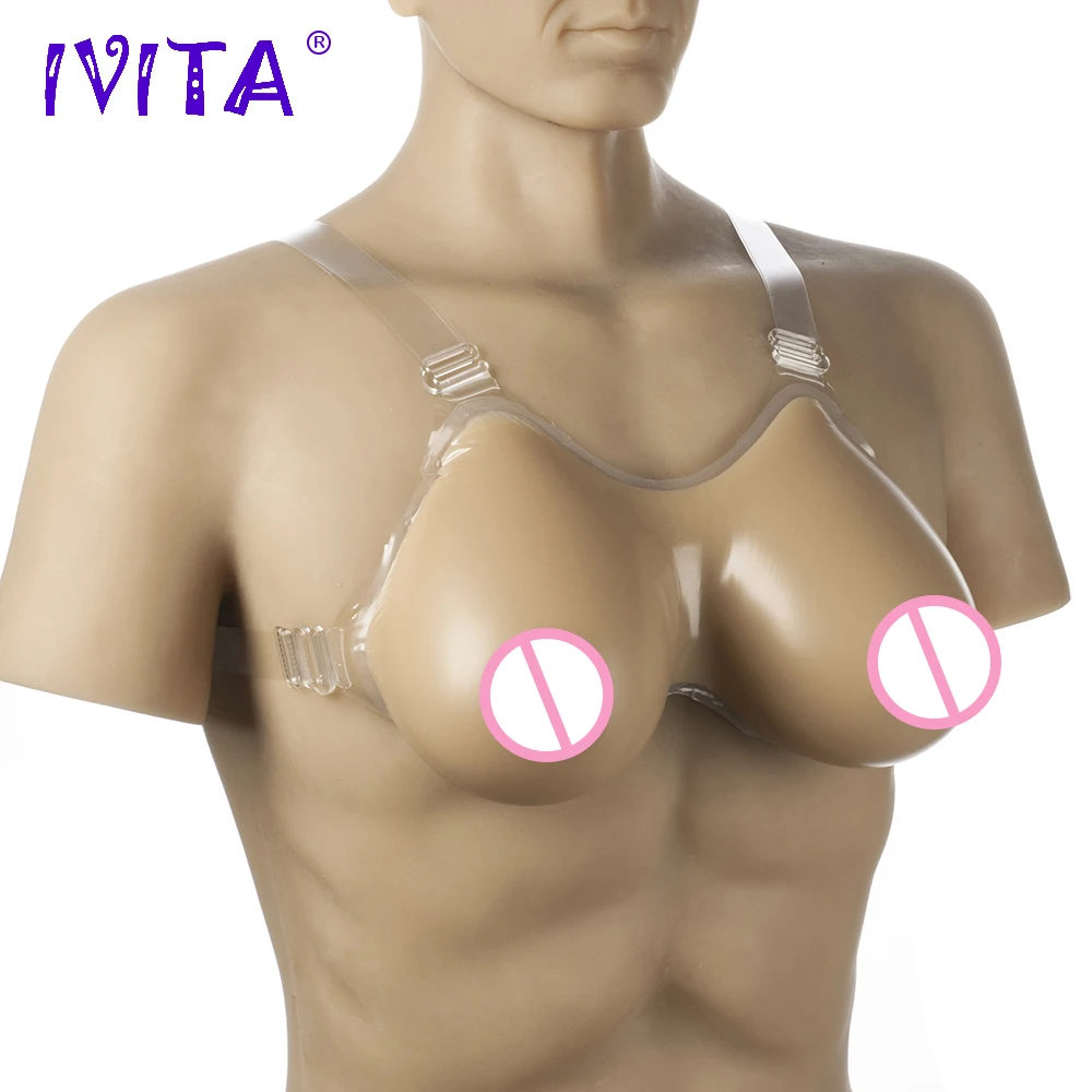 IVITA 1800g Silicone Breast Forms Fake Boobs With Shoulder Straps For Crossdresser Drag Queen Mastectomy Enhancer Transgender
IVITA 1800g Silicone Breast Forms Fake Boobs With Shoulder Straps For Crossdresser Drag Queen Mastectomy Enhancer Transgender