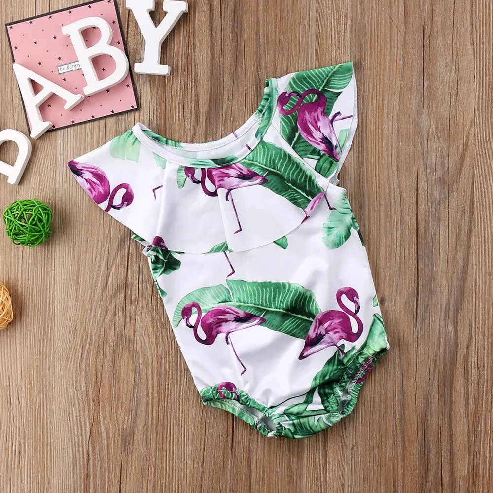 Summer new cute Hot Toddler Baby Girls Flamingo leaf printed One-Piece Suits Swimwear lovely Swimsuit Bikini Bathing Suit
Summer new cute Hot Toddler Baby Girls Flamingo leaf printed One-Piece Suits Swimwear lovely Swimsuit Bikini Bathing Suit