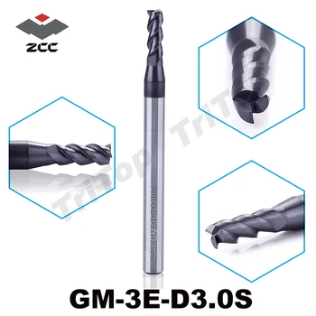 5pcs/lot fresadora cnc milling cutter ZCC CT GM-3E-D3.0S Carbide 3 flute flattened end mills straight shank solid carbide tool
5pcs/lot fresadora cnc milling cutter ZCC CT GM-3E-D3.0S Carbide 3 flute flattened end mills straight shank solid carbide tool