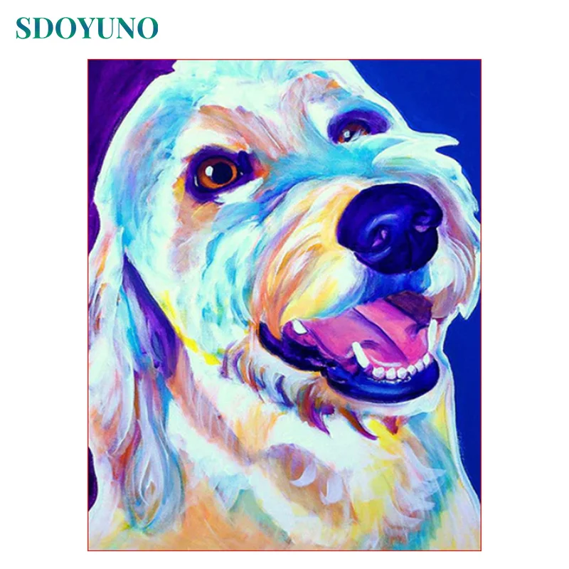 SDOYUNO Coloring By Numbers 60x75cm oil Painting By Numbers Dog Animals DIY acrylic Digital Painting On canvas For unique GIfrt
SDOYUNO Coloring By Numbers 60x75cm oil Painting By Numbers Dog Animals DIY acrylic Digital Painting On canvas For unique GIfrt