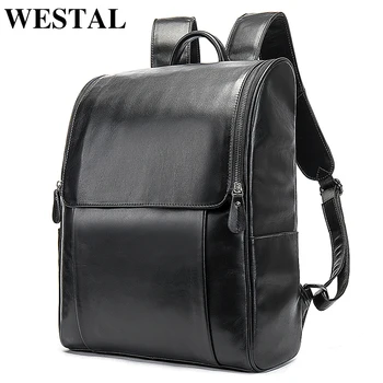 WESTAL genuine leather bags for man laptop backpack anti theft school bags for teenage travel Male casual man Messenger 9110
WESTAL genuine leather bags for man laptop backpack anti theft school bags for teenage travel Male casual man Messenger 9110