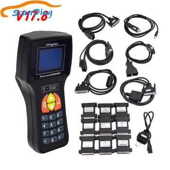 Newest Version 17.8V T300 Key Programmer English Spanish T-300 Full Set V17.8 T 300 Auto Transponder Key Decoder T-CODE Tool
Newest Version 17.8V T300 Key Programmer English Spanish T-300 Full Set V17.8 T 300 Auto Transponder Key Decoder T-CODE Tool