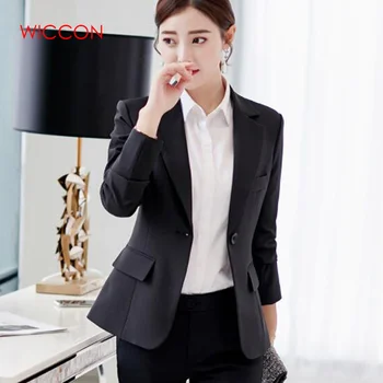 Ladies Blazers 2020 New Fashion Single Button Blazer Women Suit Jacket Blazer Female Plus Size Blazer Femme
Ladies Blazers 2020 New Fashion Single Button Blazer Women Suit Jacket Blazer Female Plus Size Blazer Femme