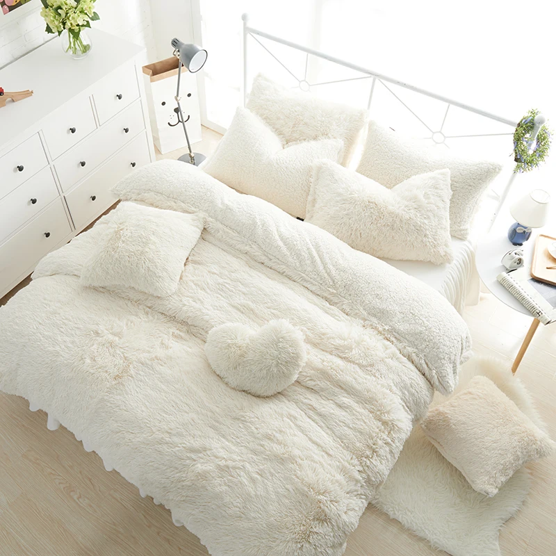 New Solid color warm fleece fabric bedding set 4/6pcs twin queen king size soft duvet cover set pillowcase bedskirt
New Solid color warm fleece fabric bedding set 4/6pcs twin queen king size soft duvet cover set pillowcase bedskirt