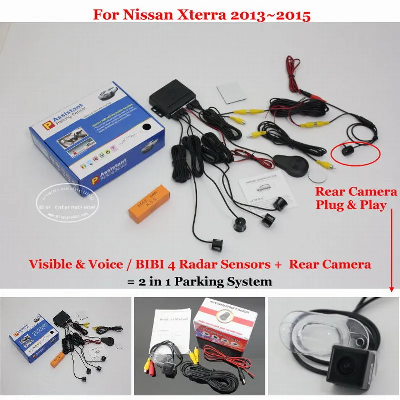 Liislee For Nissan Xterra N50 2013~2015 - Car Parking Sensors + Rear View Camera = 2 in 1 Visual / BIBI Alarm Parking System
Liislee For Nissan Xterra N50 2013~2015 - Car Parking Sensors + Rear View Camera = 2 in 1 Visual / BIBI Alarm Parking System