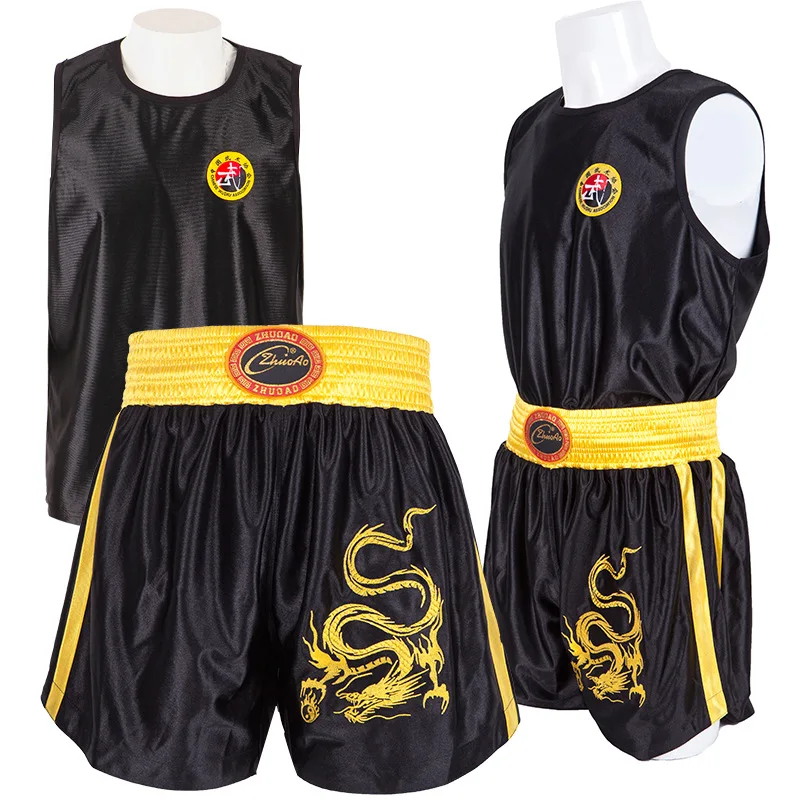 Dragon Sleeveless Boxing MMA Martial Arts Muay Thai Shorts T Shirts Kids Adults Fightwear Sanda Sparring Outfits Uniforms DO
Dragon Sleeveless Boxing MMA Martial Arts Muay Thai Shorts T Shirts Kids Adults Fightwear Sanda Sparring Outfits Uniforms DO