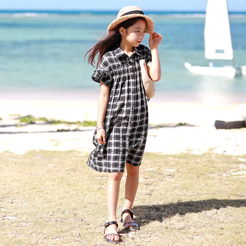 Brand Baby Girls Dress 2019 Kids Summer Dress Retro Children Pleated Dress Toddler Plaid Dress Mother and Daughter Clothes,#5027
Brand Baby Girls Dress 2019 Kids Summer Dress Retro Children Pleated Dress Toddler Plaid Dress Mother and Daughter Clothes,#5027