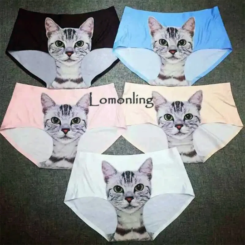 2015 lady V trendy 3D real cat anti wolf underwear women's cotton underwear original single micro thong panty briefs
2015 lady V trendy 3D real cat anti wolf underwear women's cotton underwear original single micro thong panty briefs