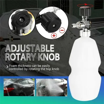 2019 New 1/4 Car Washer Foam Tool Cannon Lance High Pressure Snow Soap Pot Bottle 1L Washing Liquid household foam watering can
2019 New 1/4 Car Washer Foam Tool Cannon Lance High Pressure Snow Soap Pot Bottle 1L Washing Liquid household foam watering can
