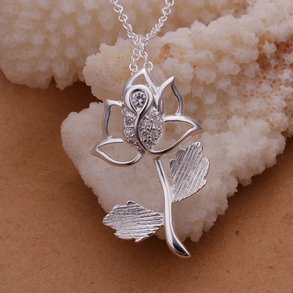 2015 new arrived 925 sterling silver loverly flower pendant with chains necklace for women fine jewerly necklace wholesale
2015 new arrived 925 sterling silver loverly flower pendant with chains necklace for women fine jewerly necklace wholesale