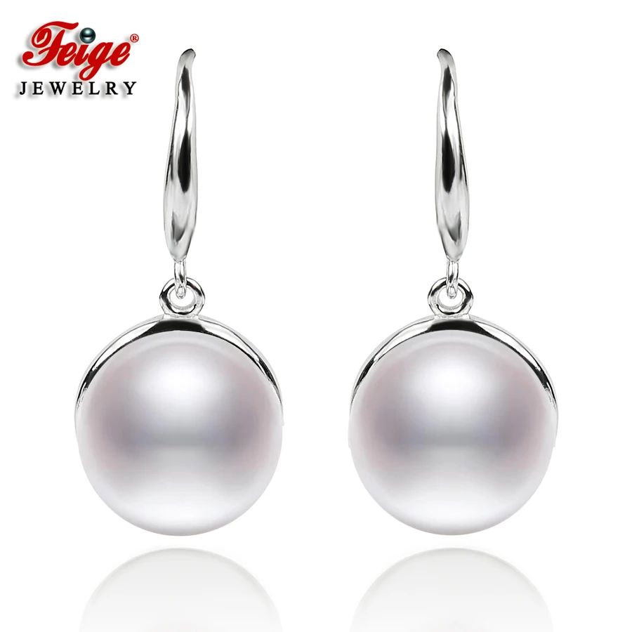 Feige jewelry AAA natural Pearl Drop Earrings 11-12mm 925 Sterling Silver Natural White , Free Shipping
Feige jewelry AAA natural Pearl Drop Earrings 11-12mm 925 Sterling Silver Natural White , Free Shipping