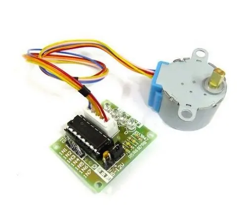1LOT 5V 4-phase Stepper Motor+ Driver Board ULN2003 1 x Stepper motor +1x ULN2003 Driver board
1LOT 5V 4-phase Stepper Motor+ Driver Board ULN2003 1 x Stepper motor +1x ULN2003 Driver board