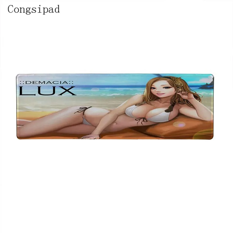 Congsipad Pool Party Lux League Of Legends Wallpaper Send friend gifts Large mousepad computer anti-skid table mats good quality
Congsipad Pool Party Lux League Of Legends Wallpaper Send friend gifts Large mousepad computer anti-skid table mats good quality