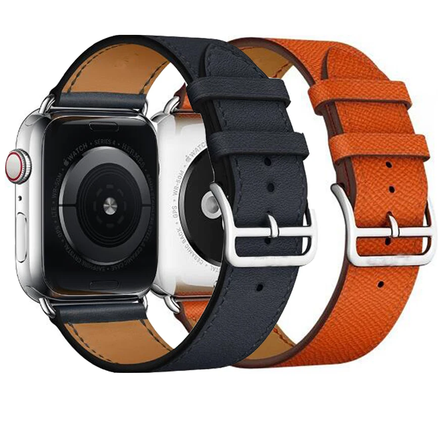 Leather Loop for Apple Watch Band 42mm 38mm 40mm 44mm Luxury Fashion link Bracelet Belt Strap for Iwatch Band Series 1 2 3 4
Leather Loop for Apple Watch Band 42mm 38mm 40mm 44mm Luxury Fashion link Bracelet Belt Strap for Iwatch Band Series 1 2 3 4