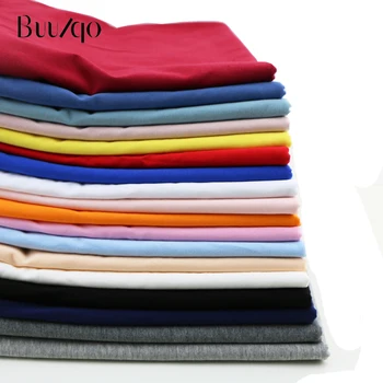 Cotton Lycra Fabric Stretchy Spandex Knitted Tissue For DIY T-Shirt Leggings Material
Cotton Lycra Fabric Stretchy Spandex Knitted Tissue For DIY T-Shirt Leggings Material