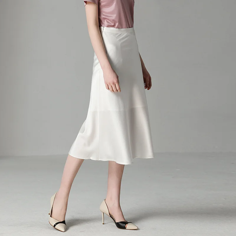 Women's Summer Skirts High-grade Solid Color Wild Bag Hip Slim Long Section A Word Skirt Women's Commuter Women's Clothing 0894 
Women's Summer Skirts High-grade Solid Color Wild Bag Hip Slim Long Section A Word Skirt Women's Commuter Women's Clothing 0894