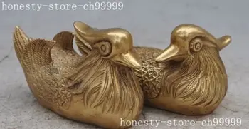 Crafts statue Chinese Copper Folk Animal mandarin duck aix galericulata Statue sculpture
Crafts statue Chinese Copper Folk Animal mandarin duck aix galericulata Statue sculpture